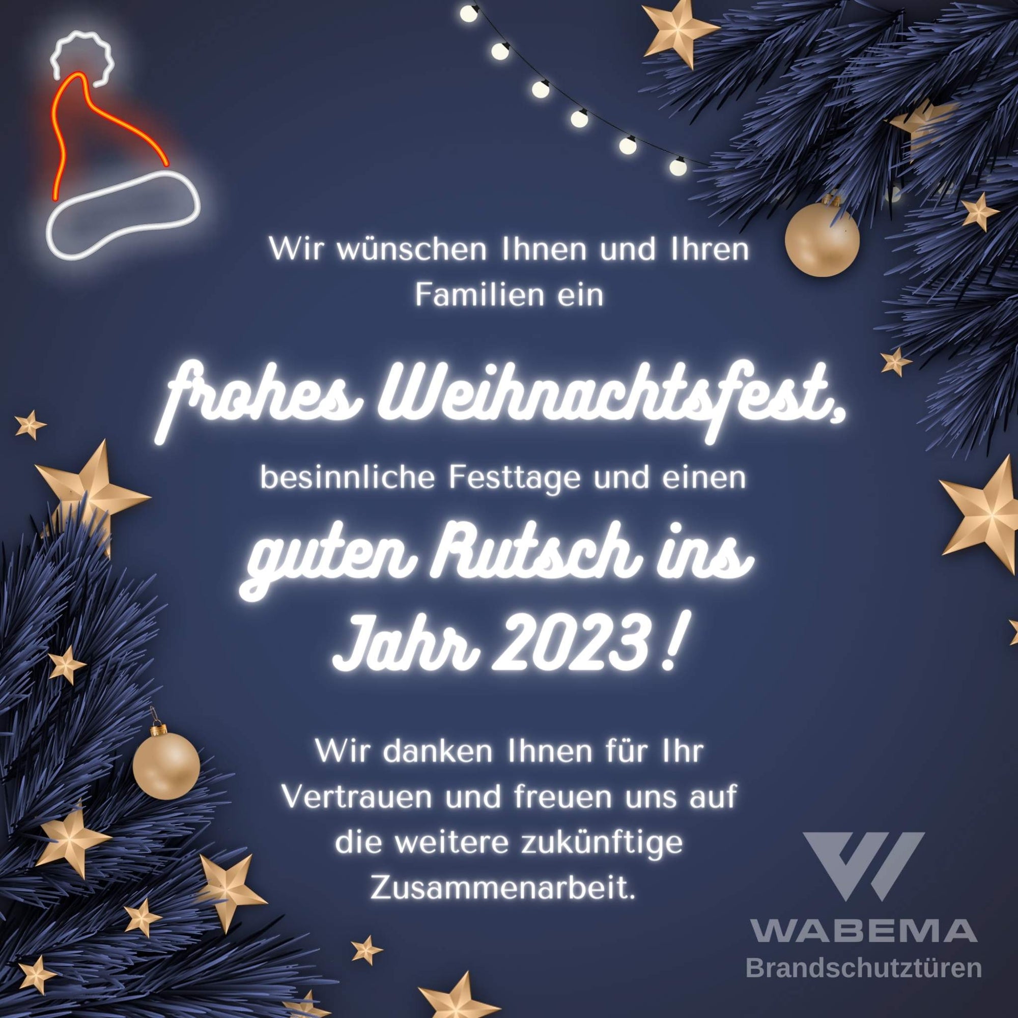 Frohe Weihnachten & einen guten Rutsch ins Jahr 2023