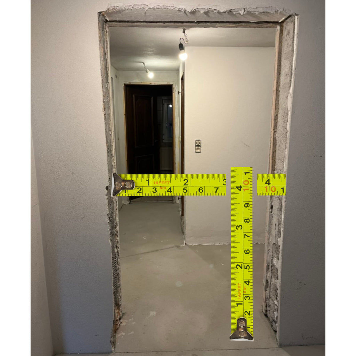 Aufmaß von Brandschutztüren messen